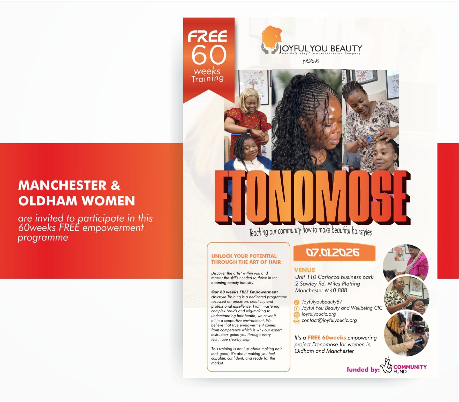 Etonomose training program flyer